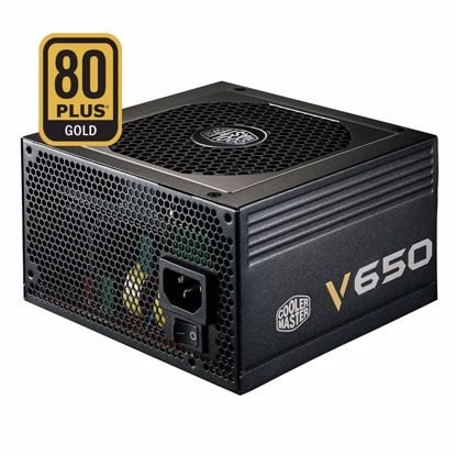 Fotografija izdelka COOLER MASTER V650 RS650-AFBAG1 80PLUS gold 650W modularni ATX napajalnik