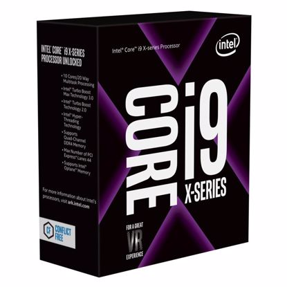 Fotografija izdelka INTEL Core i9-7940X 3,1/4,3GHz 19,25MB LGA2066 X-serija BOX procesor