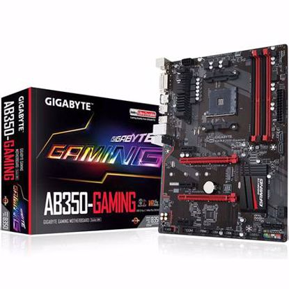 Fotografija izdelka GIGABYTE GA-AB350-GAMING AM4 ATX osnovna plošča