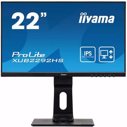 Fotografija izdelka IIYAMA PROLITE XUB2292HS-B1 54,6cm (21,5") FHD IPS zvočniki LED LCD monitor