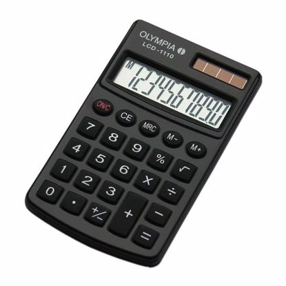 Fotografija izdelka Olympia Kalkulator LCD-1110 črn