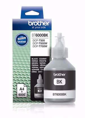Fotografija izdelka Brother Kartuša BT6000BK, črna, 6.000 strani DCPT300, DCPT500W, DCPT700W