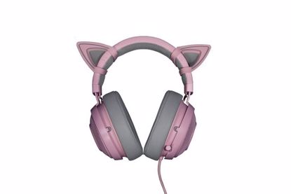 Fotografija izdelka Mačja ušesa za Razer Kraken Quartz slušalke