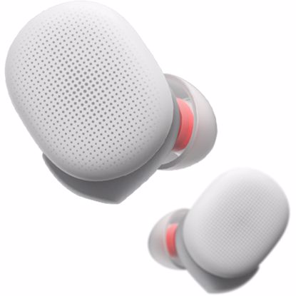 Fotografija izdelka Amazfit PowerBuds slušalke s senzorjem za srčni utrip bele