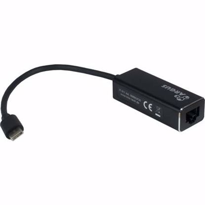 Fotografija izdelka INTER-TECH ARGUS IT-811 gigabit LAN USB Type C mrežni adapter