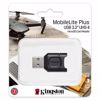 Fotografija izdelka KINGSTON MobileLite Plus microSD UHS-II USB3.2 gen1 čitalec