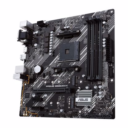 Fotografija izdelka ASUS PRIME B550M-K, DDR4, SATA3, USB3.2Gen2, HDMI, AM4 mATX