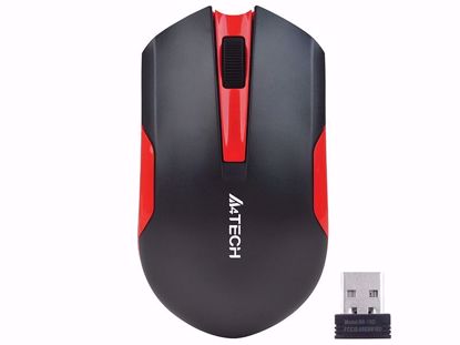 Fotografija izdelka Miška A4TECH V-TRACK G3-200N-1 Rdeča Brezžična