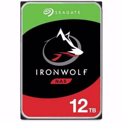 Fotografija izdelka SEAGATE IronWolf 12TB 3,5'' SATA 3 256MB 7200rpm (ST12000VN008) trdi disk