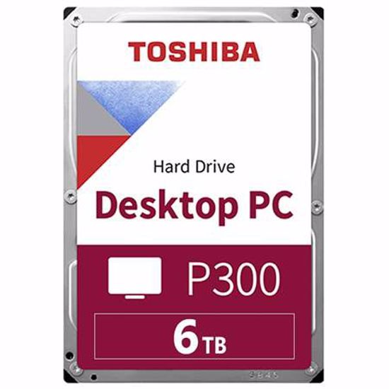 Fotografija izdelka TOSHIBA P300 6TB 3,5" SATA3 128MB 5400obr/min (HDWD260UZSVA) trdi disk