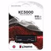 Fotografija izdelka KINGSTON KC3000 512GB M.2 PCIe NVMe (SKC3000S/512G) SSD