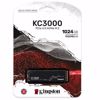 Fotografija izdelka KINGSTON KC3000 1TB M.2 PCIe NVMe (SKC3000S/1024G) SSD