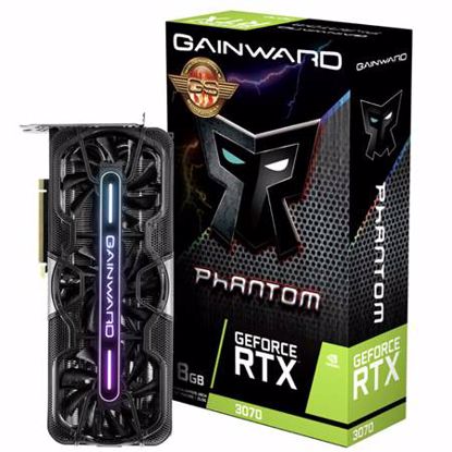 Fotografija izdelka GAINWARD GeForce RTX 3070 Phantom+ 8GB GDDR6 (2928) LHR grafična kartica