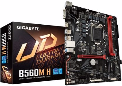 Fotografija izdelka GIGABYTE B560M H, DDR4, SATA3, USB3.2Gen1, HDMI, LGA1200 mATX