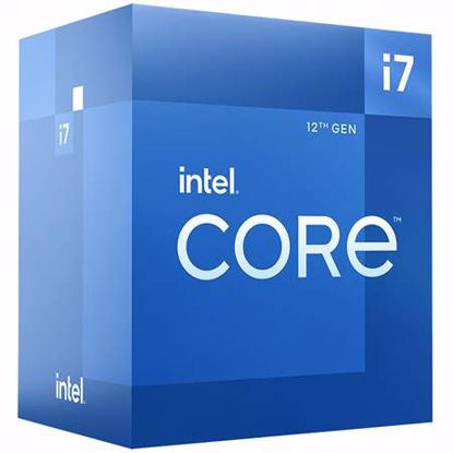 Fotografija izdelka Intel Core i7-12700 2,1/4,9GHz 12MB LGA1700 UHD770 BOX procesor