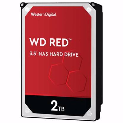 Fotografija izdelka WD Red NAS 2TB 3,5" SATA3 256MB (WD20EFAX) trdi disk