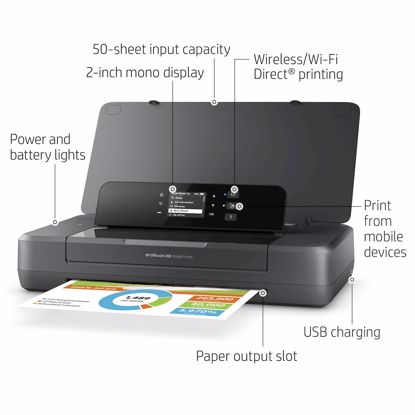 Fotografija izdelka Prenosni brizgalni tiskalnik HP OfficeJet 200 Mobile