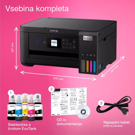 Fotografija izdelka Večfunkcijska brizgalna naprava EPSON EcoTank L4260