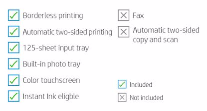 Fotografija izdelka Večfunkcijska brizgalna naprava HP Envy Inspire 7221e AiO, Instant ink