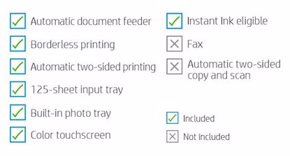 Fotografija izdelka Večfunkcijska brizgalna naprava HP Envy Inspire 7920e AiO, Instant ink