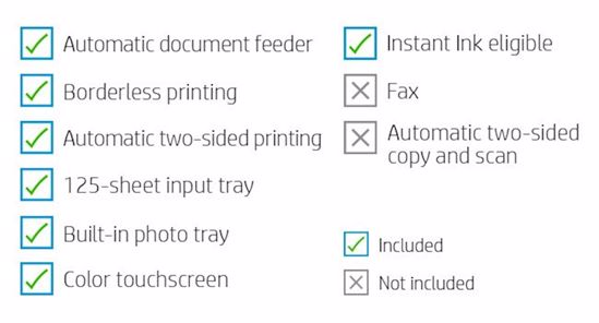 Fotografija izdelka Večfunkcijska brizgalna naprava HP Envy Inspire 7920e AiO, Instant ink
