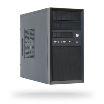 Fotografija izdelka Chieftec CT-01B-350GPB 350W USB3 mATX ohišje z napajalnikom