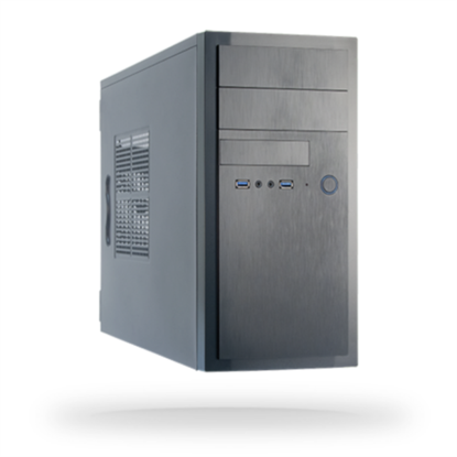 Fotografija izdelka Chieftec HT-01B-350GPB 350W USB3 mATX ohišje z napajalnikom