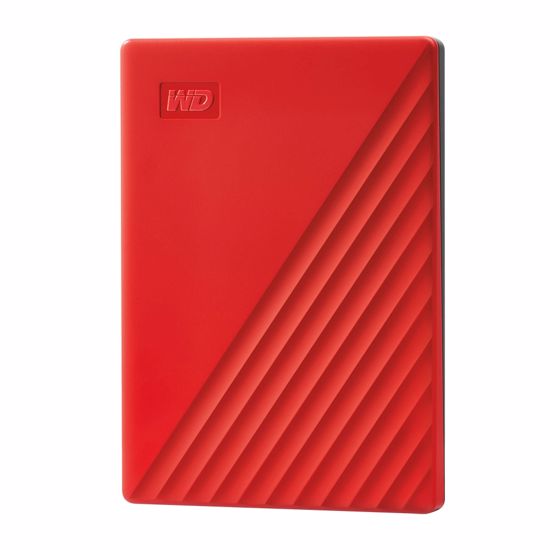 Fotografija izdelka WD My Passport 2TB USB 3.0, rdeč