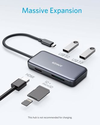 Fotografija izdelka Anker USB-C Hub 5v1 4K
