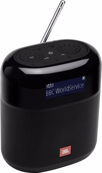 Fotografija izdelka JBL Tuner XL prenosni brezžični zvočnik, DAB/FM radio, črn
