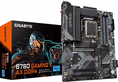 Fotografija izdelka GIGABYTE B760 GAMING X AX DDR4, DDR4, SATA3, USB3.2Gen2, DP, WiFi, LGA1700 ATX