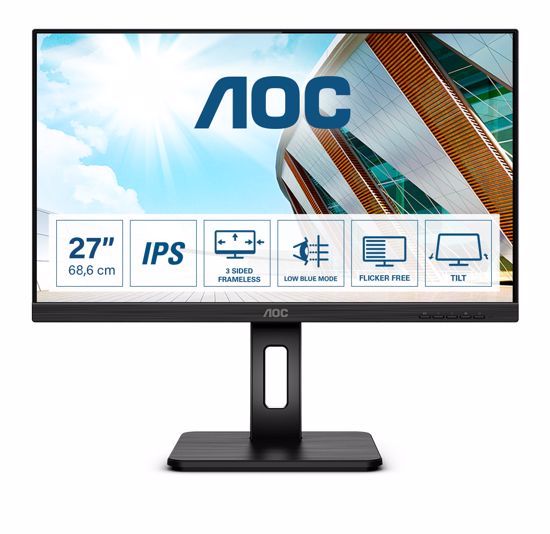 Fotografija izdelka AOC Q27P2Q QHD IPS 27" monitor