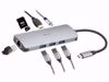 Fotografija izdelka Priklopna postaja TRACER Adapter A-1 USB-C/HDMI 4K/USB 3.1/LAN/Čitalec kartic/PDW 100W