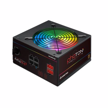 Fotografija izdelka Chieftec Photon Series 650W RGB ATX modularni napajalnik