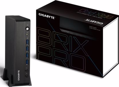 Fotografija izdelka GIGABYTE BRIX PC NUC kit i3 1115G4, M.2 NVMe, 2.5 GbE, Wi-Fi 6 / BT5.2, Thunderbolt 4/USB4.0