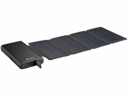 Fotografija izdelka Sandberg 4 panelna solarna prenosna baterija 25.000 mAh
