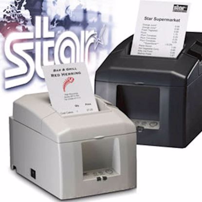 Fotografija izdelka Blagajniški termalni tiskalnik STAR 654IIU GRY USB vmesnik