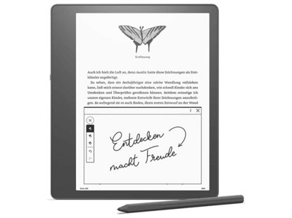 Fotografija izdelka E-bralnik Amazon Kindle Scribe 2022, 10.2'' 32GB WiFi, 300dpi, Premium pisalo, USB-C, črn