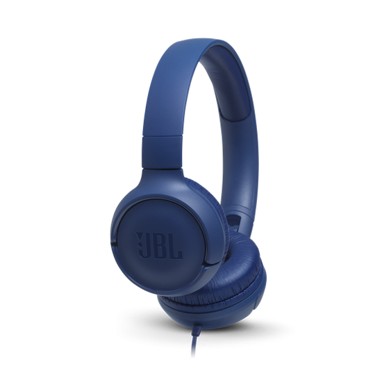 Fotografija izdelka JBL Tune 500 naglavne slušalke z mikrofonom, modre