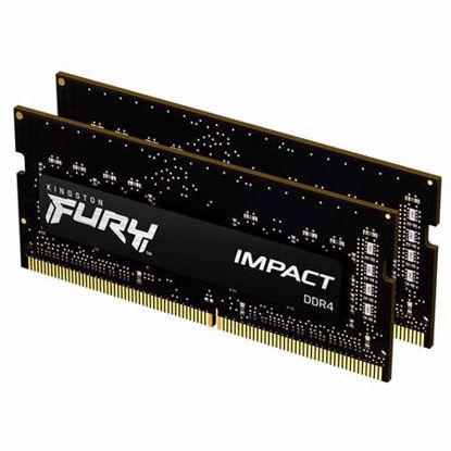 Fotografija izdelka KINGSTON FURY Impact 32GB (2x 16GB) 3200MHz DDR4 (KF432S20IBK2/32) ram pomnilnik