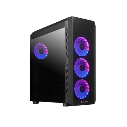 Fotografija izdelka Chieftec SCORPION 4 USB3.2 ATX A-RGB ohišje, črno