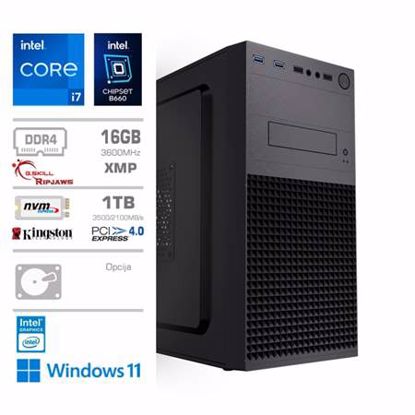 Fotografija izdelka Računalnik MEGA MT S4 i7-13700/B660/16GB/1TB-4.0/Intel 770-VGA HDMI /450W/Win11Pro