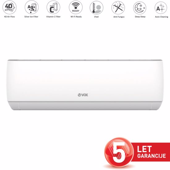 Fotografija izdelka VOX klima naprava IJO12-SC4D + MONTAŽA [WiFiready, 4D Air Flow, CFilter, SFilte