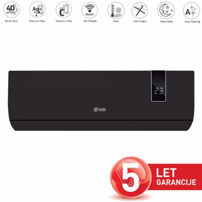 Fotografija izdelka VOX klima naprava IJL12-SC4DB [WiFiready, 4D Air Flow, CFilter, black]