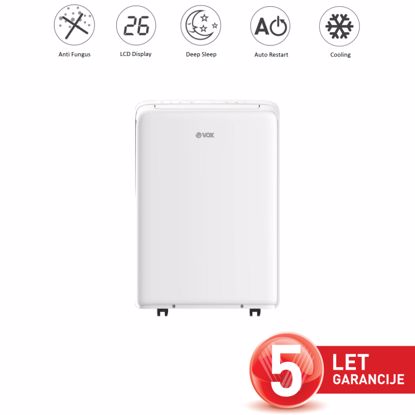 Fotografija izdelka VOX prenosna klimaPMI12C [A, 3,5 kw, AutoRes., Cooling, AntifF.]