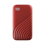 Fotografija izdelka WD My Passport SSD 1TB, USB-C 3.2 rdeč