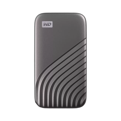 Fotografija izdelka WD My Passport SSD 4TB, USB-C 3.2 siv