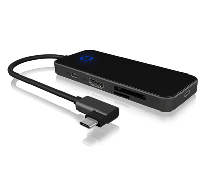 Fotografija izdelka Icybox IB-DK4025-CPD USB-C priklopna postaja s "Power Delivery" 