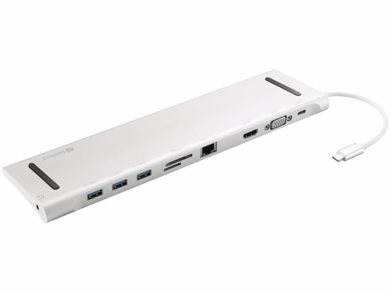 Fotografija izdelka Sandberg USB-C 10 v 1 Docking postaja za prenosnike