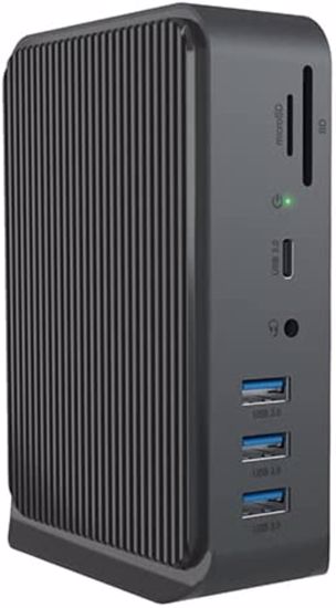 Fotografija izdelka Icybox IB-DK2261AC Docking USB-C in USB-A priklopna postaja z dvema video izhodoma